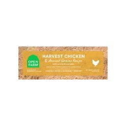 Open Farm Ancient Grains Dry Dog Food -Pet Dog Supplies 12534 OF Dog HarvestChickenandAGDry 11LB Butt