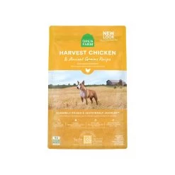 Open Farm Ancient Grains Dry Dog Food -Pet Dog Supplies 12535 OF Dog HarvestChickenandAncientGrainsKibble 22LB Front