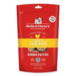 Stella & Chewy's Raw Dinners Freeze-Dried Dog Food 22 Stella & Chewy's Raw Dinners Freeze-Dried Dog Food -Pet Dog Supplies 14oz Chicken