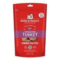 Stella & Chewy's Raw Dinners Freeze-Dried Dog Food 30 Stella & Chewy's Raw Dinners Freeze-Dried Dog Food -Pet Dog Supplies 14oz Turkey