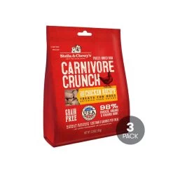 Stella & Chewy's Carnivore Crunch Training Treats -Pet Dog Supplies 3000183PACK