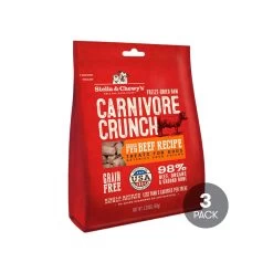 Stella & Chewy's Carnivore Crunch Training Treats -Pet Dog Supplies 3000193PACK