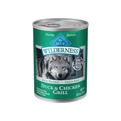 Blue Buffalo Wilderness Grain-Free Wet Canned Dog Food -Pet Dog Supplies 413116 1000