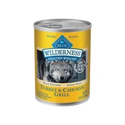 Blue Buffalo Wilderness Grain-Free Wet Canned Dog Food -Pet Dog Supplies 413121.1 1000