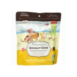 CocoTherapy Dehydrated Organic Coconut Chips For Dogs