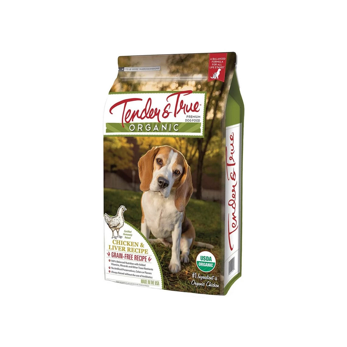 Tender & True Organic & Antibiotic Free Dry Dog Food 6 Tender & True Organic & Antibiotic Free Dry Dog Food - Image 6