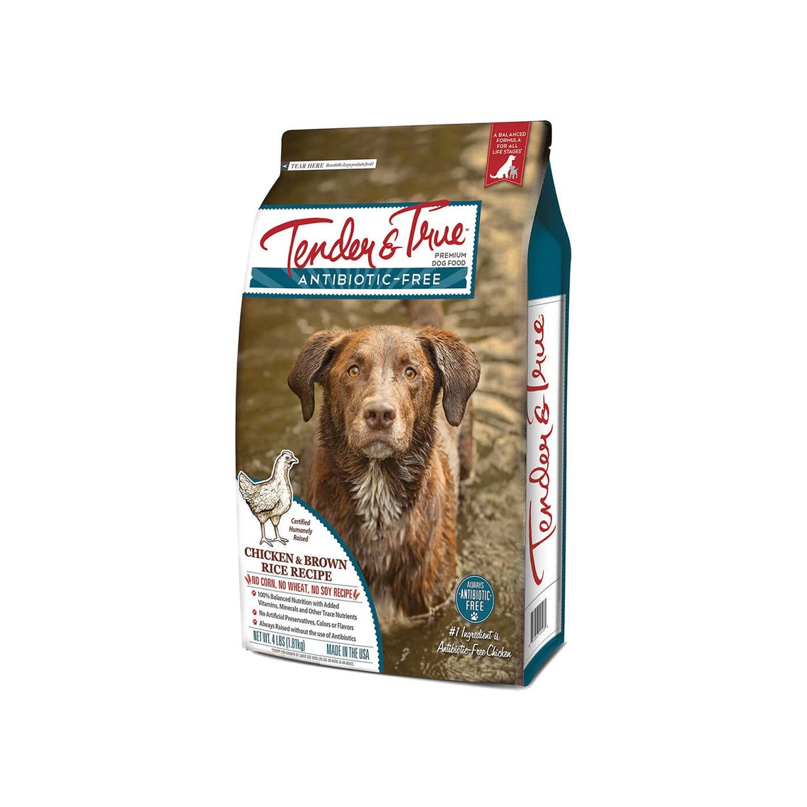 Tender & True Organic & Antibiotic Free Dry Dog Food 1 Tender & True Organic & Antibiotic Free Dry Dog Food
