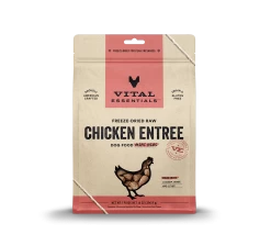Vital Essentials Freeze Dried Mini Nibblets Dog Entree -Pet Dog Supplies 8006ProductDetailPage Dog FreezeDriedEntree MiniNibs Chicken 14oz Hero 3