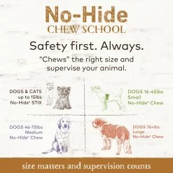 Earth Animal No-Hide Venison Single Chew For Dogs -Pet Dog Supplies 812121030121 ALT3