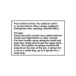 Only Natural Pet All Smiles Oral Care Mouth Spray For Dogs & Cats -Pet Dog Supplies All Smiles How to Use