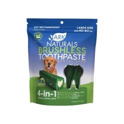 Ark Naturals Brushless Toothpaste Dental Chews For Dogs -Pet Dog Supplies ArkNaturalsBrushlessToothpasteLarge