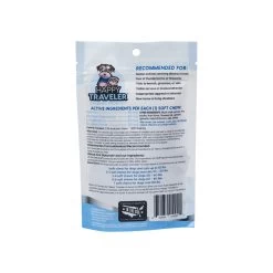 Ark Naturals Happy Traveler Herbal Calming Formula For Dogs & Cats -Pet Dog Supplies ArkNaturalsHappyTravelerSoftChewsBagBack