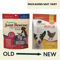 Ark Naturals Sea Mobility Joint Rescue Glucosamine Jerky Dog Treats -Pet Dog Supplies ArkNaturalsJointRescueChickenBagOldtoNew