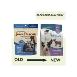 Ark Naturals Sea Mobility Joint Rescue Glucosamine Jerky Dog Treats -Pet Dog Supplies ArkNaturalsJointRescueVenisonOldtoNewBag