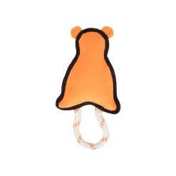 Only Natural Pet Mountain Friends Recycled Plush Dog Toys -Pet Dog Supplies BeckhamtheBeaverMountainFriendsPlushDogToyBack