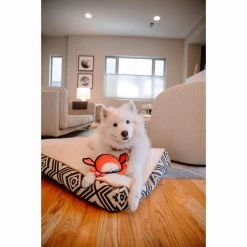 Only Natural Pet Sea Creatures Recycled Plush Dog Toys -Pet Dog Supplies ClaratheCrabSeaCreaturesPlushDogToyLifestyle