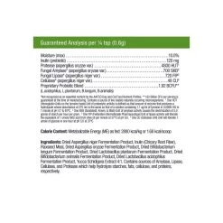 Only Natural Pet Complete Gut Health Complex Probiotics & Digestive Enzymes For Dogs & Cats -Pet Dog Supplies Complete Gut Health Ingredients