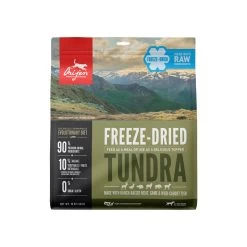 Orijen Grain-Free Freeze-Dried Dog Food -Pet Dog Supplies DS ORIJEN Dog Freeze Dried Food Tundra Front 16oz