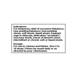 Only Natural Pet Diarrhea & Gas Homeopathic Remedy For Dogs & Cats -Pet Dog Supplies Diarrhea and Gas Homeopathic Dosage