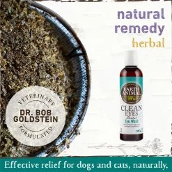 Earth Animal Herbal Topical Remedies Clean Eyes Wash For Dogs -Pet Dog Supplies EarthAnimal CleanEyes Alt1