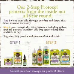 Earth Animal Nature's Protection Flea & Tick Collar For Dogs -Pet Dog Supplies EarthAnimal CollarLG ALT3