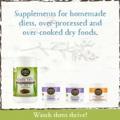 Earth Animal Daily Raw Food Nutritional Supplement Powder For Cats & Dogs -Pet Dog Supplies EarthAnimal Raw Alt2