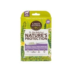 Earth Animal Nature's Protection Flea & Tick Spot On For Dogs -Pet Dog Supplies EarthAnimal SpotOnLG 853965006941 MAIN