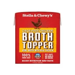 Stella & Chewy's Broth Wet Topper For Dogs Case Of 12