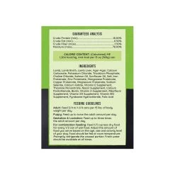 Hound & Gatos Canned Dog Food -Pet Dog Supplies HG DogCan Lamb Ingredients rgb