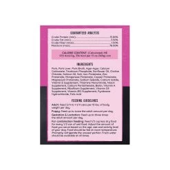 Hound & Gatos Canned Dog Food -Pet Dog Supplies HG DogCan Pork Ingredients rgb