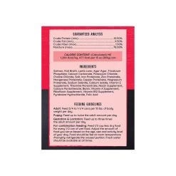 Hound & Gatos Canned Dog Food -Pet Dog Supplies HG DogCan SalmonLambLiver Ingredients rgb