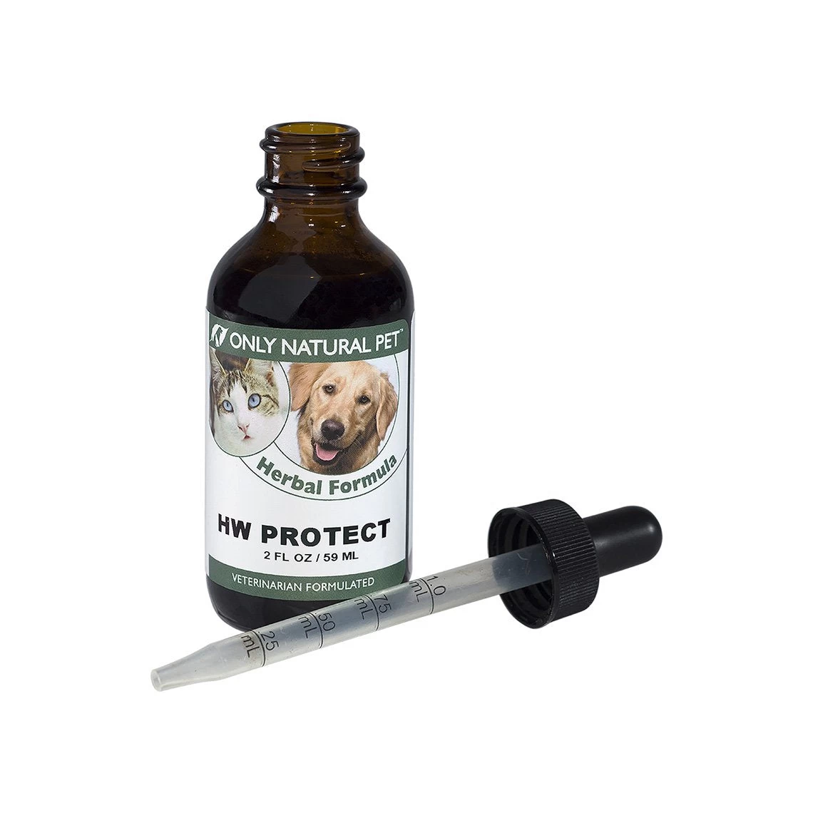Only Natural Pet HW Protect Liquid Herbal Formula For Dogs & Cats 2 Only Natural Pet HW Protect Liquid Herbal Formula For Dogs & Cats - Image 2
