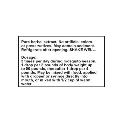 Only Natural Pet HW Protect Liquid Herbal Formula For Dogs & Cats 19 Only Natural Pet HW Protect Liquid Herbal Formula For Dogs & Cats -Pet Dog Supplies HW Protect Dosage Instructions