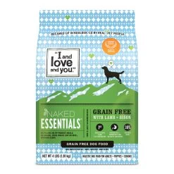 I And Love And You Naked Essentials Dry Dog Food -Pet Dog Supplies ILY NakedEssentials LambBison