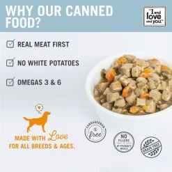 I And Love And You Stew Canned Dog Food -Pet Dog Supplies IandloveandyouCluckinGoodStewDogFoodCanChecklist