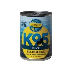 Earthborn Holistic K95 95% Real Meat Grain-Free Wet Canned Dog Food -Pet Dog Supplies K95 Duck Can