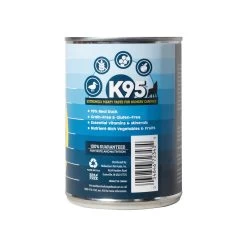 Earthborn Holistic K95 95% Real Meat Grain-Free Wet Canned Dog Food -Pet Dog Supplies K95 Duck Can side