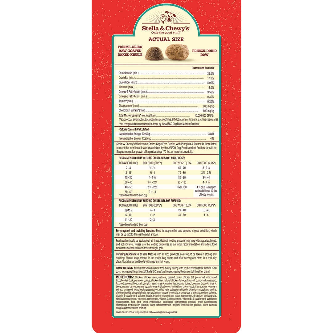 Stella & Chewy's Wholesome Blends Dry Dog Food 3 Stella & Chewy's Wholesome Blends Dry Dog Food - Image 3