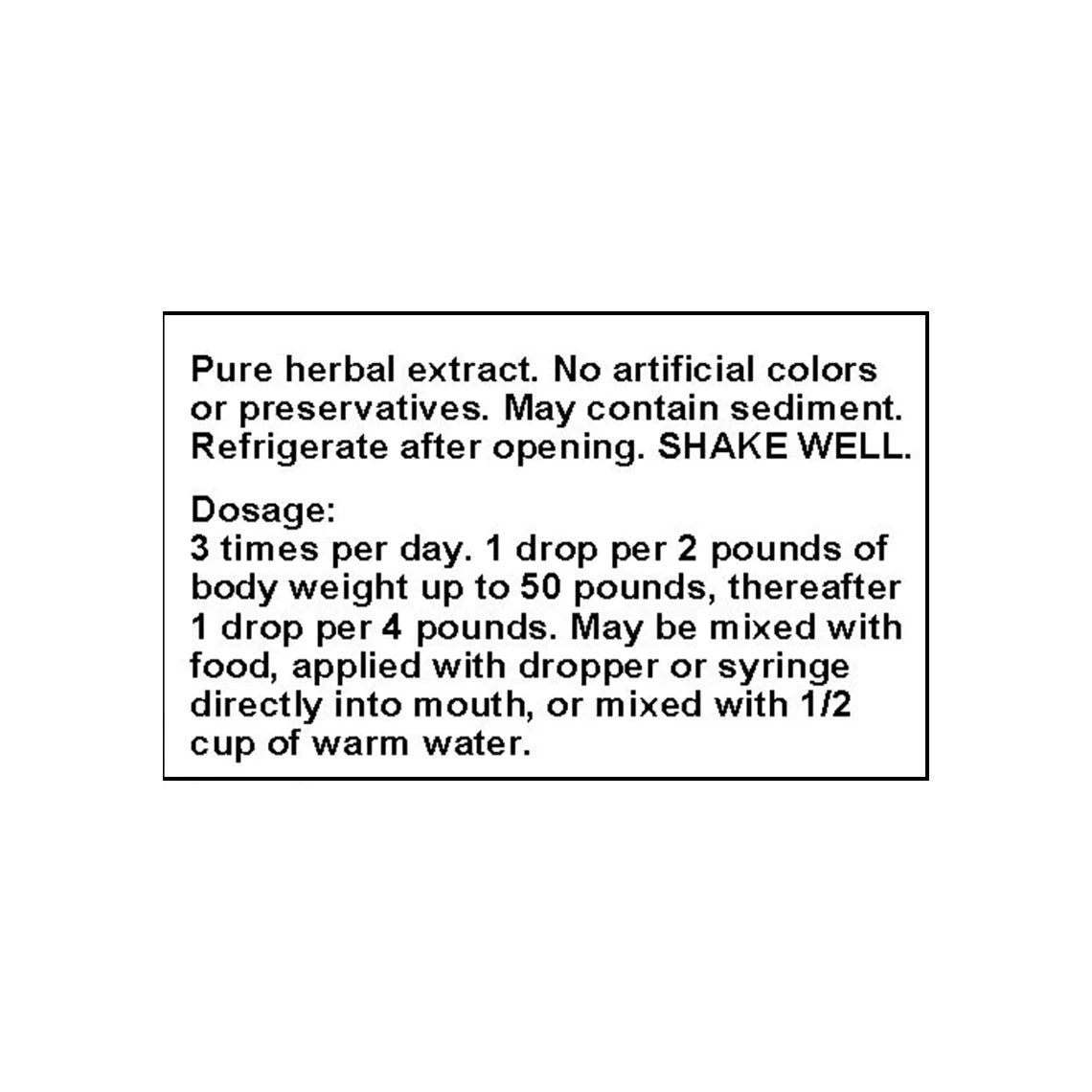 Only Natural Pet Laxa-Herb Herbal Formula 4 Only Natural Pet Laxa-Herb Herbal Formula - Image 4