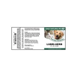 Only Natural Pet Lubri-Herb Herbal Formula -Pet Dog Supplies Lubri Herb 2oz LBLAPP 11 21 14