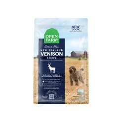 Open Farm Grain Free Dry Dog Food -Pet Dog Supplies OF GrainFreeDryKibble 4lb Venison 2022 R7 f