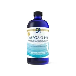 Nordic Naturals Omega-3 Liquid -Pet Dog Supplies Omega 3 Liquid 16 oz Bottle