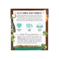 The Honest Kitchen One Pot Stew Dog Wet Food -Pet Dog Supplies OnePotStewSimmeredSalmon ChickenStewwithBroccoli BrownRice10.5ozCartonBack