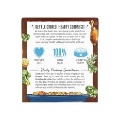 The Honest Kitchen One Pot Stew Dog Wet Food -Pet Dog Supplies OnePotStewTenderTurkeyStewwithQuinoa Carrots Broccoli10.5ozCartonBack