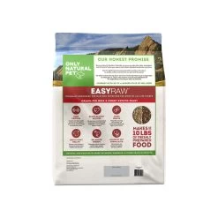 Only Natural Pet EasyRaw Grass-Fed Beef & Sweet Potato Feast Dehydrated Dog Food -Pet Dog Supplies OnlyNaturalPetEasyRawBeef SweetPotato2lbBagBack