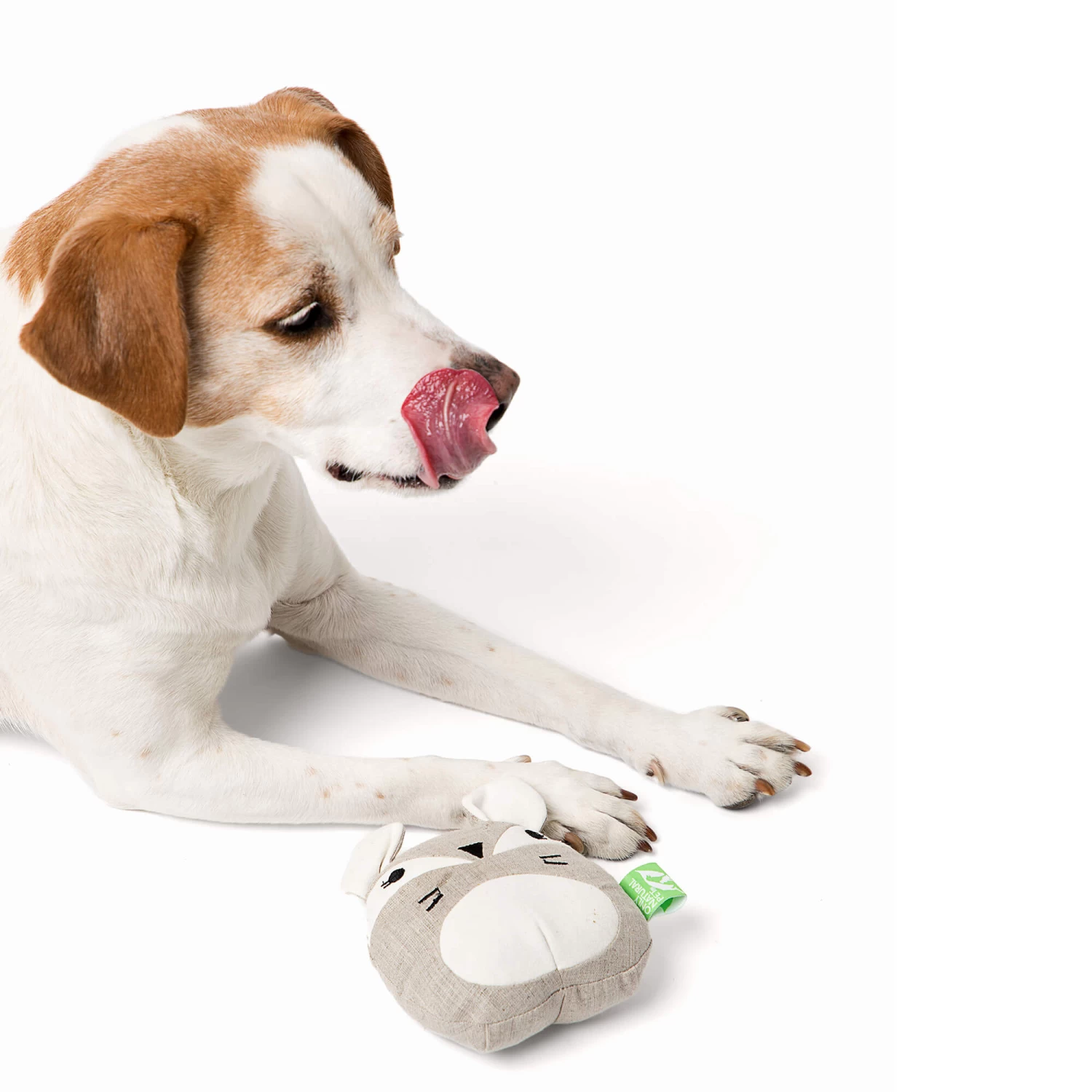 Only Natural Pet Hemp Fox Dog Toy 3 Only Natural Pet Hemp Fox Dog Toy - Image 3