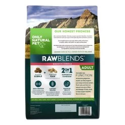 Only Natural Pet Raw Blends Digestive Care Dog Food For Sensitive Stomachs -Pet Dog Supplies OnlyNaturalPetRawBlendsDigestiveFormulaRawInclusionDryDogFood4lbBackofBag