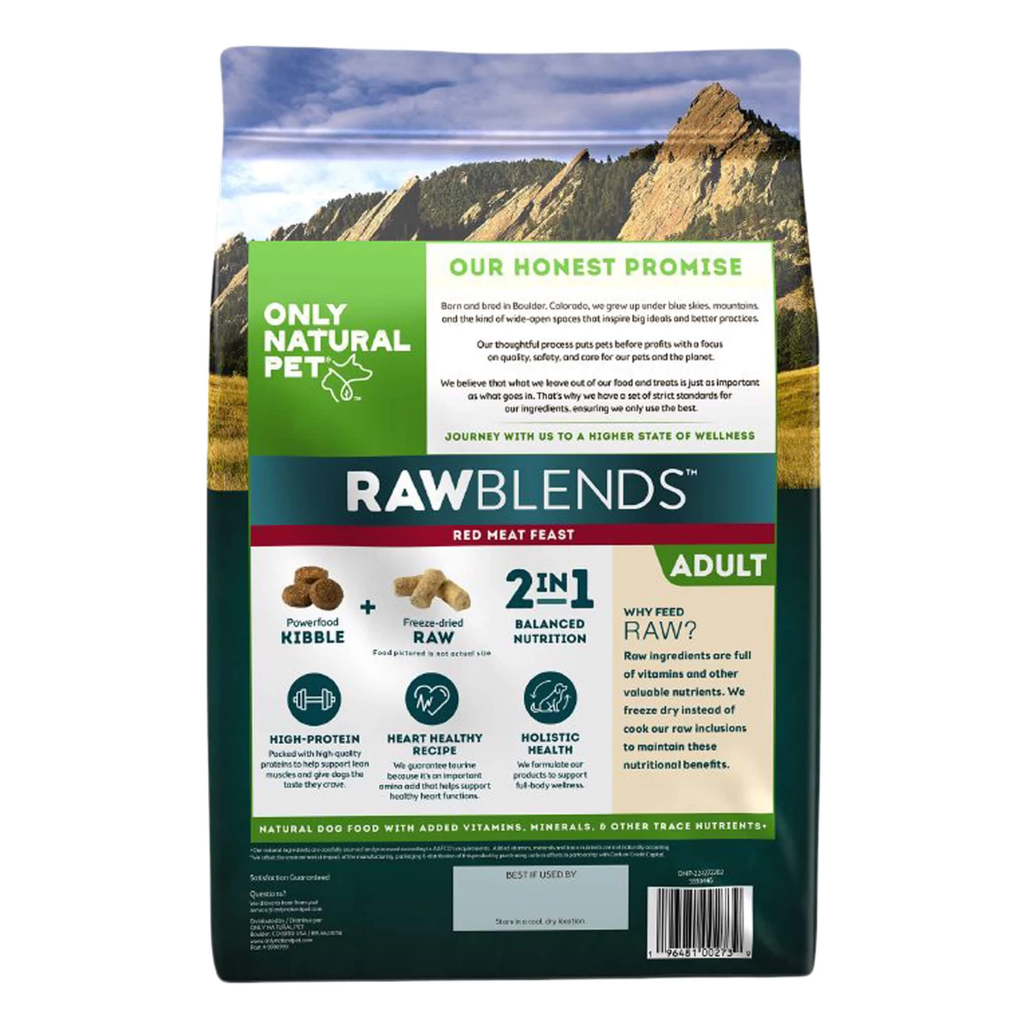 Only Natural Pet Raw Blends Red Meat Feast Raw Grain Free Dog Food 3 Only Natural Pet Raw Blends Red Meat Feast Raw Grain Free Dog Food - Image 3