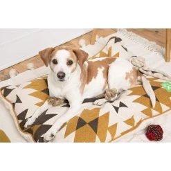 Only Natural Pet Eco-Friendly Regenerated Cotton Ball Dog Toy -Pet Dog Supplies OnlyNaturalPetRegeneratedCottonBedLifestyleShot