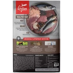 Orijen Grain-Free Dry Dog Food -Pet Dog Supplies OrijenGrainFreeDryDogFoodRegionalRedBackofBag